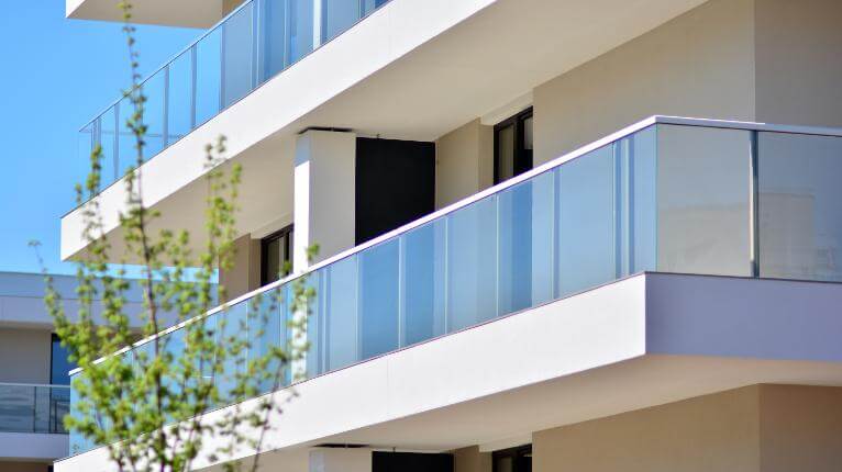 Glass Balcony in Southampton